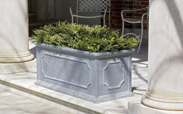 Campania International Fiber Clay Hampshire Med Wndw Box Urn/Planter Campania International